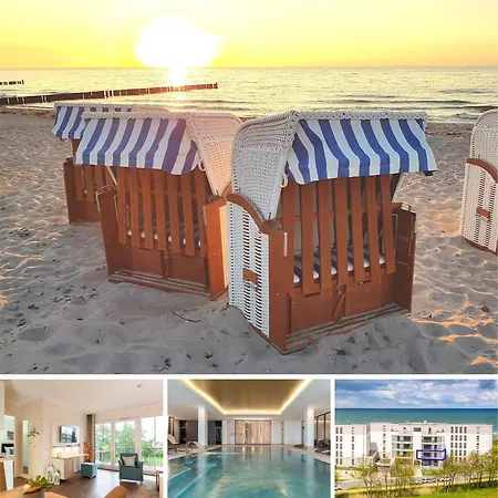 Waterkant Aparthotel, Pool, Sauna, Ostseestrand Apartment Boergerende-Rethwisch